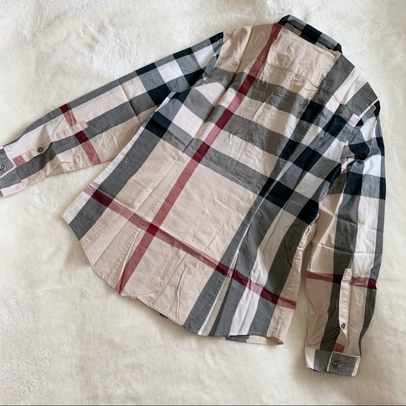 NWT Authentic Burberry Giant Check Shirt - Picture 5 of 6